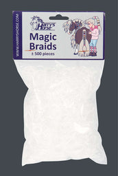Harry's Horse Manenstiekjes Magic Braids Transparant Harry's Horse Manenstiekjes Magic Braids Transparant