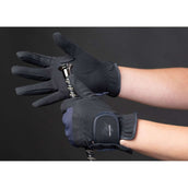Harry's Horse Rijhandschoenen Domy Suede Mesh Navy Harry's Horse Rijhandschoenen Domy Suede Mesh Navy