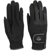 Harry's Horse Rijhandschoenen Domy Suede Mesh Zwart Harry's Horse Rijhandschoenen Domy Suede Mesh Zwart