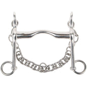 Harry's Horse Dressuurstang Lage Tongboog 18mm Harry's Horse Dressuurstang Lage Tongboog 18mm