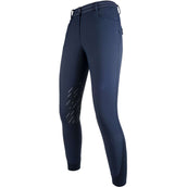 HKM Rijbroek Elegance Softshell Siliconen Knie Grip Donkerblauw HKM Rijbroek Elegance Softshell Siliconen Knie Grip Donkerblauw