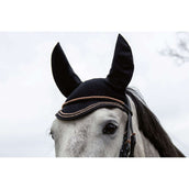 HKM Oornetje Rosegold Glamour Zwart/Rosegoud HKM Oornetje Rosegold Glamour Zwart/Rosegoud