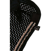 HKM Oornetje Rosegold Glamour Zwart/Rosegoud HKM Oornetje Rosegold Glamour Zwart/Rosegoud