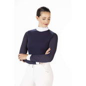 HKM Wedstrijdshirt Monaco Lange Mouw Donkerblauw HKM Wedstrijdshirt Monaco Lange Mouw Donkerblauw