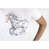 HKM T-Shirt Geometrical Horse Wit HKM T-Shirt Geometrical Horse Wit
