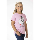 HKM T-Shirt Horse Spirit Roze HKM T-Shirt Horse Spirit Roze