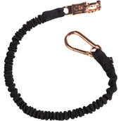 HKM Vastzetlijn Elastisch Zwart/Rosegoud HKM Vastzetlijn Elastisch Zwart/Rosegoud