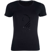 HKM T-Shirt Livigno Zwart HKM T-Shirt Livigno Zwart