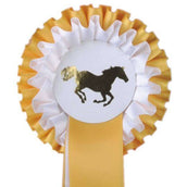 HKM Rozet 2 Lagen Goud/Wit HKM Rozet 2 Lagen Goud/Wit