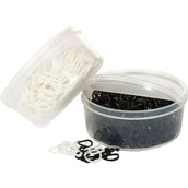 HKM Invlechtelastiekjes 500stcm Wit HKM Invlechtelastiekjes 500stcm Wit