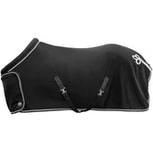 HKM Fleecedeken Met Kraag Zwart HKM Fleecedeken Met Kraag Zwart