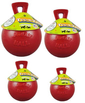 Jolly Ball Tug-n-Toss Rood Jolly Ball Tug-n-Toss Rood