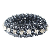 HORKA Haar Strik Crystal Pearl Blauw HORKA Haar Strik Crystal Pearl Blauw