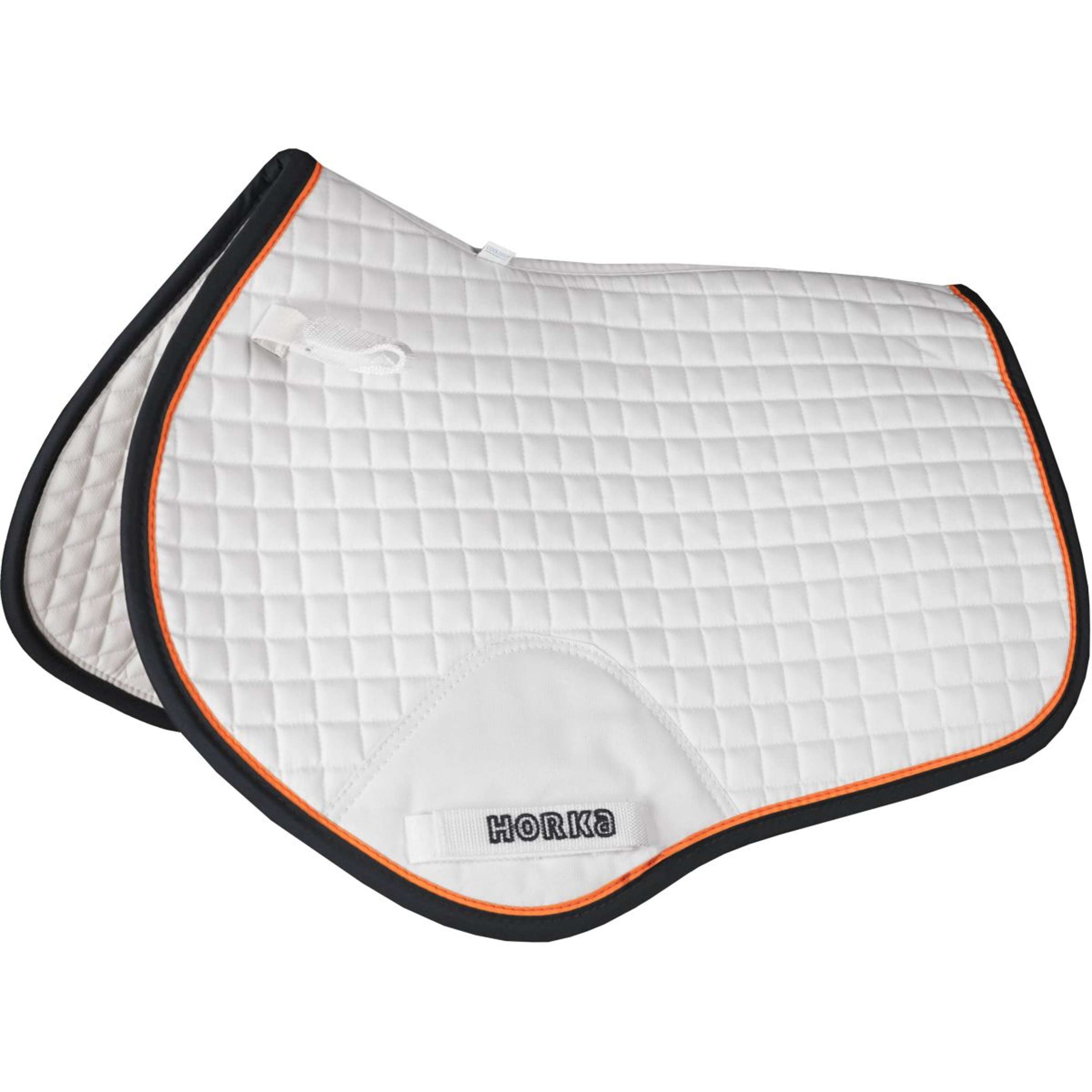 HORKA Zadeldekje Chic Spring & Veelzijdigheid Wit/Blauw HORKA Zadeldekje Chic Spring & Veelzijdigheid Wit/Blauw