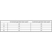 HORKA Beenbeschermer Bont Zwart HORKA Beenbeschermer Bont Zwart