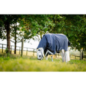 Rambo Turnout 1680D Plus 100g Navy/Thunderstorm Grey/Silver Rambo Turnout 1680D Plus 100g Navy/Thunderstorm Grey/Silver