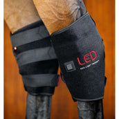 Horseware LED Red Light Therapy Left Hock Boot Zwart Horseware LED Red Light Therapy Left Hock Boot Zwart