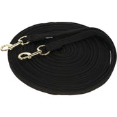 Kerbl Dubbele Longeerlijn Soft Zwart Kerbl Dubbele Longeerlijn Soft Zwart