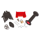 Ako Poortgreep Slot Zwart/Rood Ako Poortgreep Slot Zwart/Rood