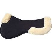 Kentucky Zadelonderlegger Halfpad Anatomic Absorb Sheepskin Black/Natural Kentucky Zadelonderlegger Halfpad Anatomic Absorb Sheepskin Black/Natural
