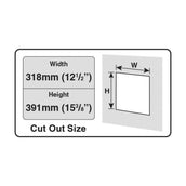 Dog Mate 2-Weg Hondenluik Wit Dog Mate 2-Weg Hondenluik Wit