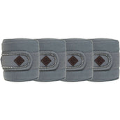 Kentucky Bandages Polar Fleece Pearls Grijs Kentucky Bandages Polar Fleece Pearls Grijs