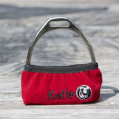 Kieffer Stijgbeugelhoesjes Rood Kieffer Stijgbeugelhoesjes Rood