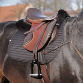 Kavalkade Zadelonderlegger met Lamsvacht Zwart Kavalkade Zadelonderlegger met Lamsvacht Zwart