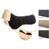 Kavalkade Onderlegger Lambskin Zwart/Naturel Kavalkade Onderlegger Lambskin Zwart/Naturel