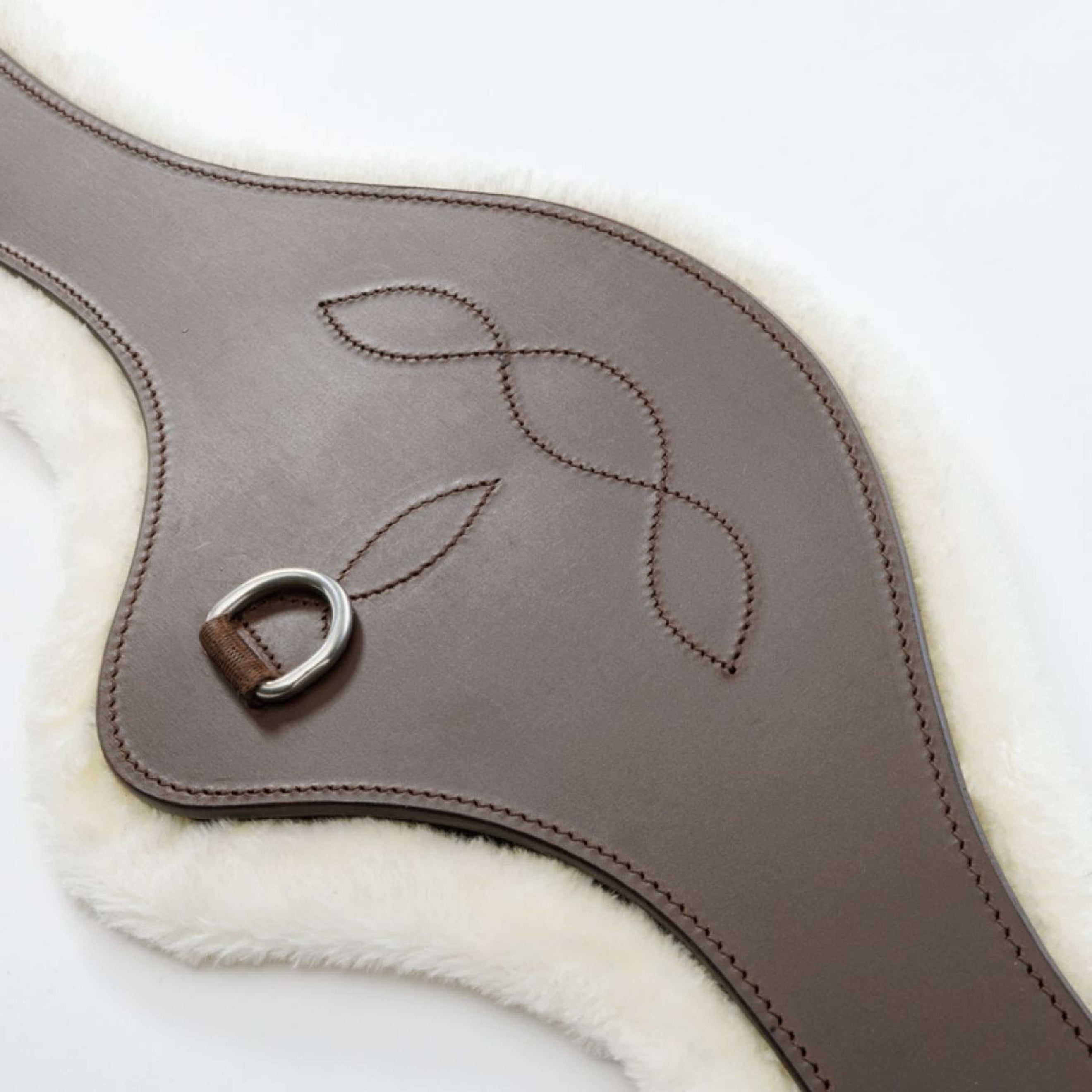 Kavalkade Veelzijdigheidssingel Casper Oiled Leather Faux Fur met Elastiek Bruin/Naturel Kavalkade Veelzijdigheidssingel Casper Oiled Leather Faux Fur met Elastiek Bruin/Naturel