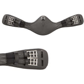 Kavalkade Dressuursingel Casper Oiled Leather met Elastiek Zwart Kavalkade Dressuursingel Casper Oiled Leather met Elastiek Zwart