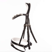 Kavalkade Hoofdstel Zora Zwart/Patent/Wit Kavalkade Hoofdstel Zora Zwart/Patent/Wit