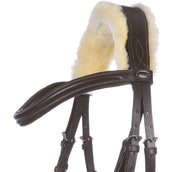 Kavalkade Trenshoofdstel Ivy Lamsvel Bruin Kavalkade Trenshoofdstel Ivy Lamsvel Bruin