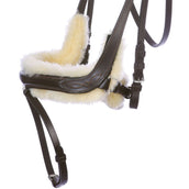 Kavalkade Trenshoofdstel Ivy Lamsvel Bruin Kavalkade Trenshoofdstel Ivy Lamsvel Bruin