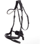 Kavalkade Hoofdstel Caliano Zwart/Zilver Kavalkade Hoofdstel Caliano Zwart/Zilver