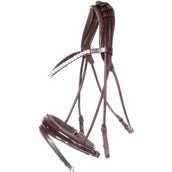 Kavalkade Hoofdstel Florina KavalSH4 Rond Gestikt Bruin Kavalkade Hoofdstel Florina KavalSH4 Rond Gestikt Bruin