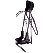 Kavalkade Hoofdstel Ivella Faux Fur Zwart/Patent/Zwart Kavalkade Hoofdstel Ivella Faux Fur Zwart/Patent/Zwart