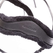 Kavalkade Hoofdstel Ivella Faux Fur Zwart/Patent/Zwart Kavalkade Hoofdstel Ivella Faux Fur Zwart/Patent/Zwart