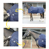 Kavalkade Deken Halifax 2in1 200g Navy Kavalkade Deken Halifax 2in1 200g Navy