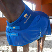 Accuhorsemat Deken Cooler met Accupressure Mat Blauw Accuhorsemat Deken Cooler met Accupressure Mat Blauw