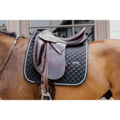 Kentucky Zadeldekje Diamond Rope Dressuur Zwart Kentucky Zadeldekje Diamond Rope Dressuur Zwart