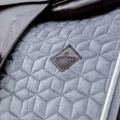 Kentucky Zadeldekje Basic Velvet Springen Grijs Kentucky Zadeldekje Basic Velvet Springen Grijs