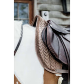 Kentucky Zadeldekje Velvet Pearls Springen Beige Kentucky Zadeldekje Velvet Pearls Springen Beige