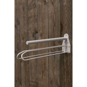 Kentucky Zadelrek Metal met Dekjeshouder Steel Grijs Kentucky Zadelrek Metal met Dekjeshouder Steel Grijs