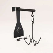 Kentucky Hoofdstelhaak 4 Haak bevestiging Zwart Kentucky Hoofdstelhaak 4 Haak bevestiging Zwart