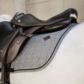 Kentucky Zadeldekje Pied-de-Poule Springen Zwart Kentucky Zadeldekje Pied-de-Poule Springen Zwart