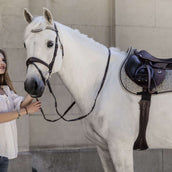 Kentucky Zadeldekje Pied-de-Poule Springen Bruin Kentucky Zadeldekje Pied-de-Poule Springen Bruin