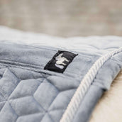 Kentucky Zadeldekje Velvet Lichtblauw Kentucky Zadeldekje Velvet Lichtblauw