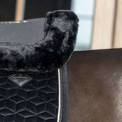 Kentucky Zadelonderlegger Halfpad Anatomic Absorb Sheepskin Black Kentucky Zadelonderlegger Halfpad Anatomic Absorb Sheepskin Black