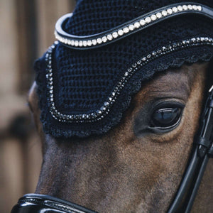 Kentucky Oornetje Wellington Stone & Pearl Soundless Black Kentucky Oornetje Wellington Stone & Pearl Soundless Black